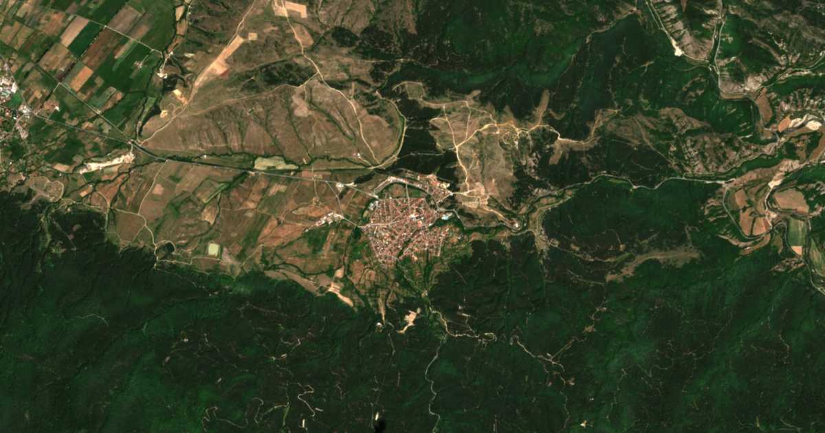 Hartă satelitară: Dobriniște