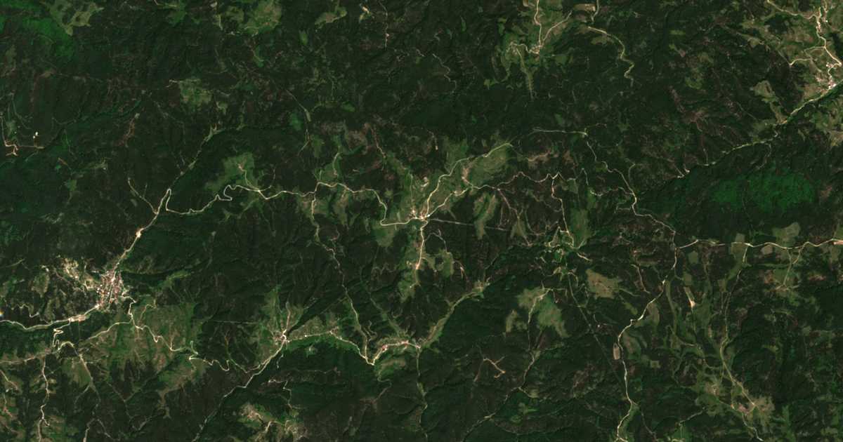 Hartă satelitară: Orțevo