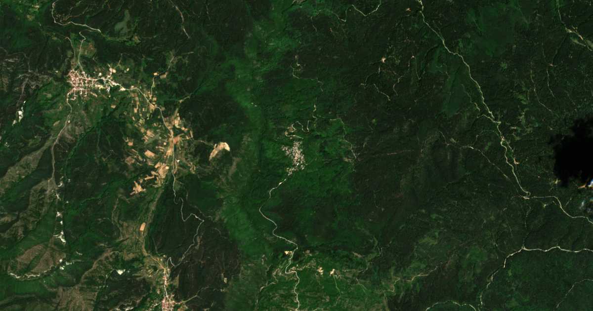 Hartă satelitară: Kovacevița