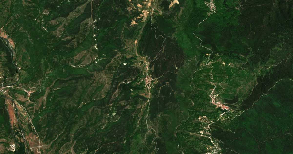 Hartă satelitară: Skrebatno