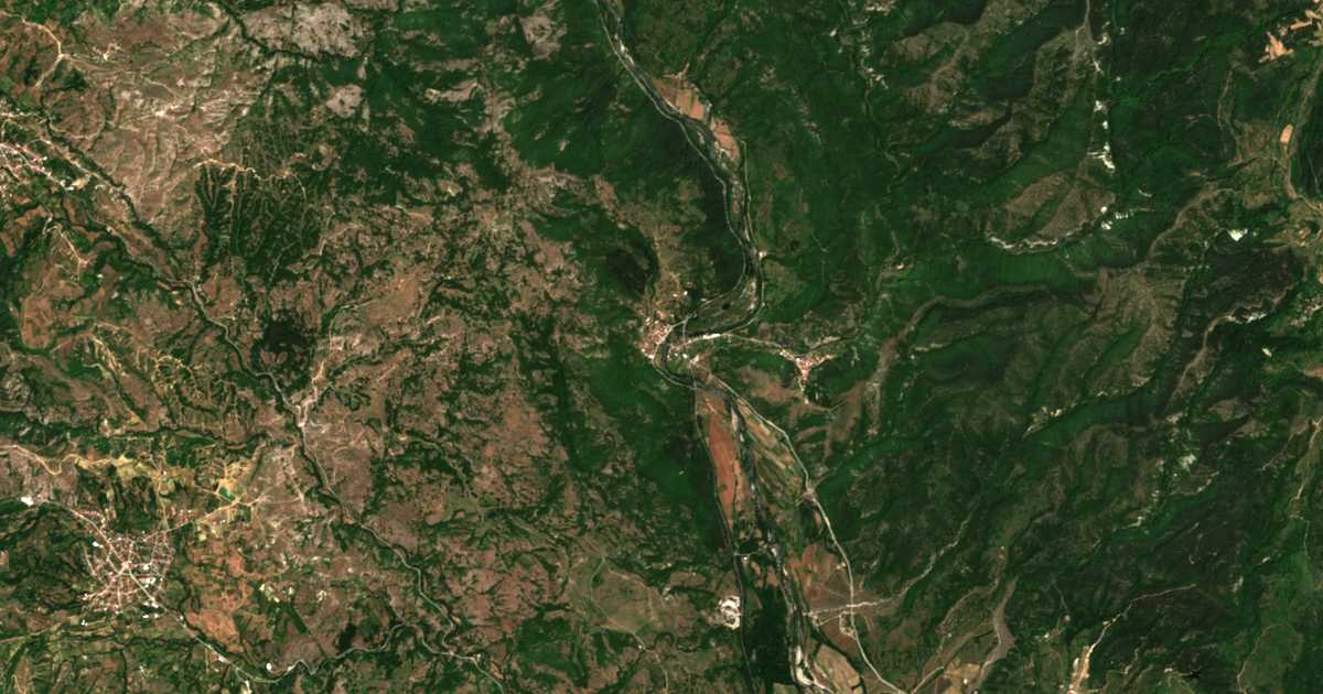 Hartă satelitară: Gospodinți
