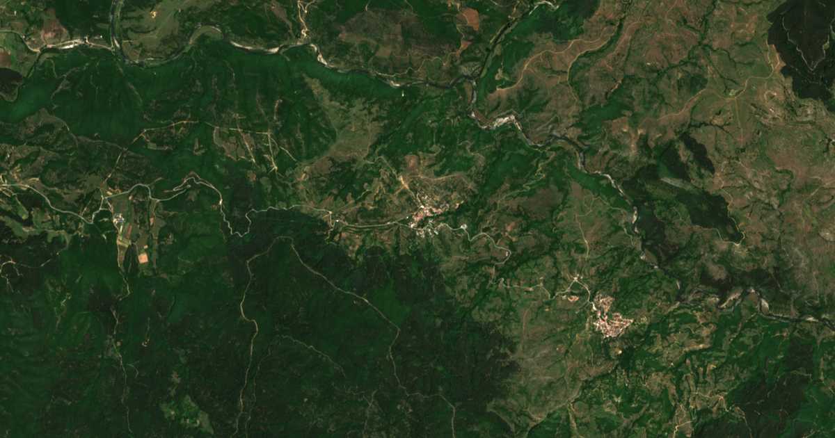 Hartă satelitară: Teplen