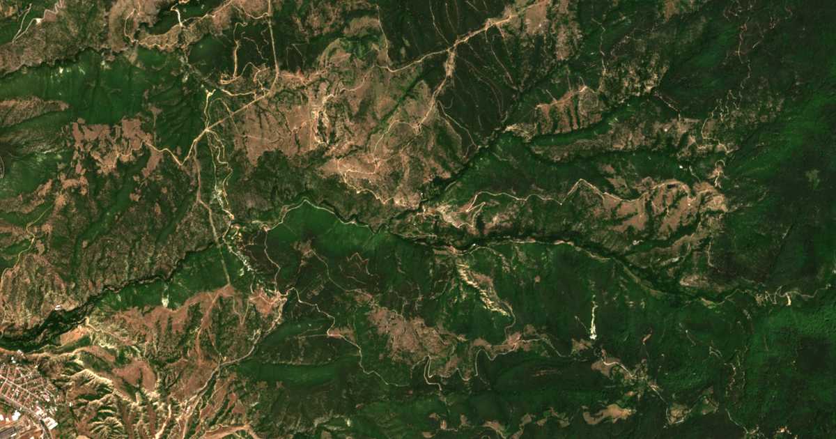 Hartă satelitară: Vlahi