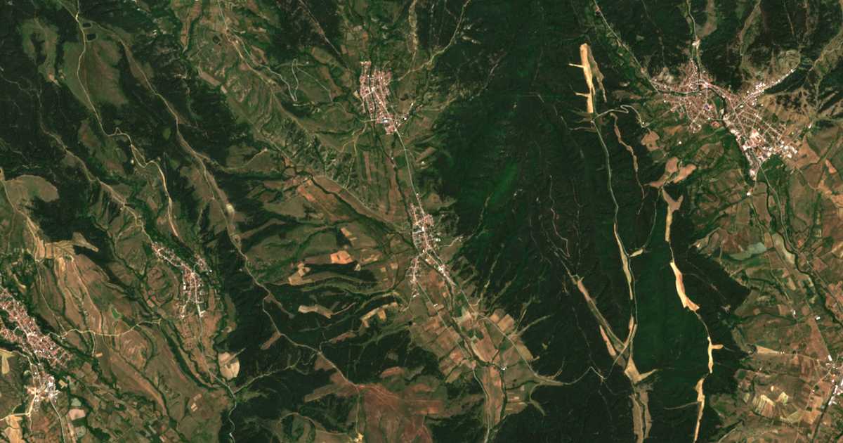 Hartă satelitară: Dolno Dragliște