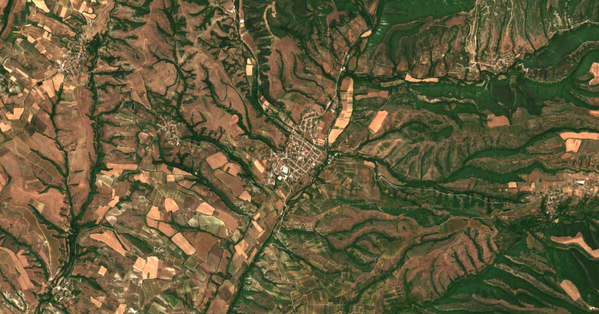 Hartă satelitară: Katunți