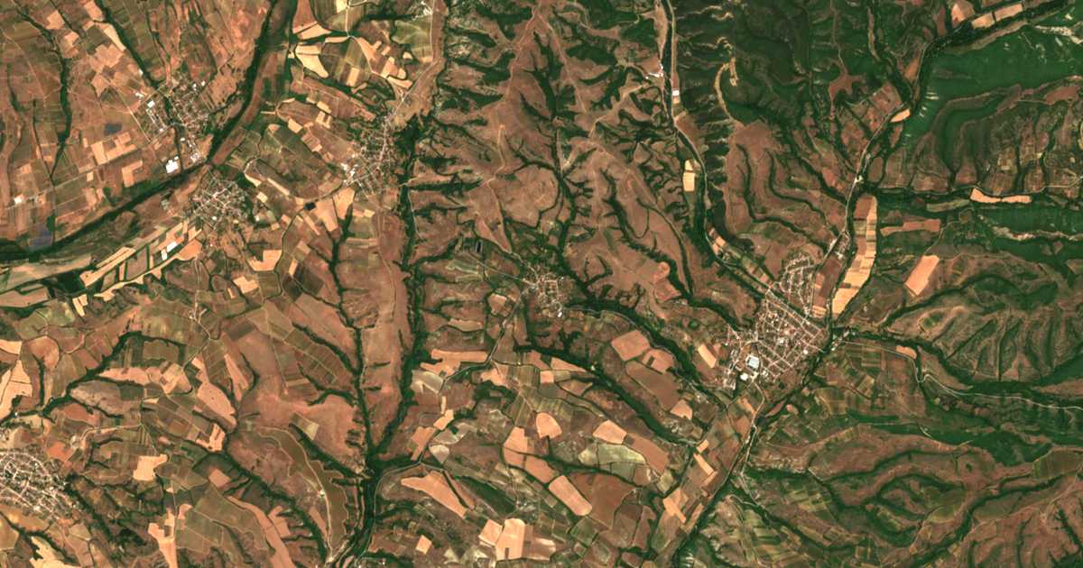 Hartă satelitară: Vranea
