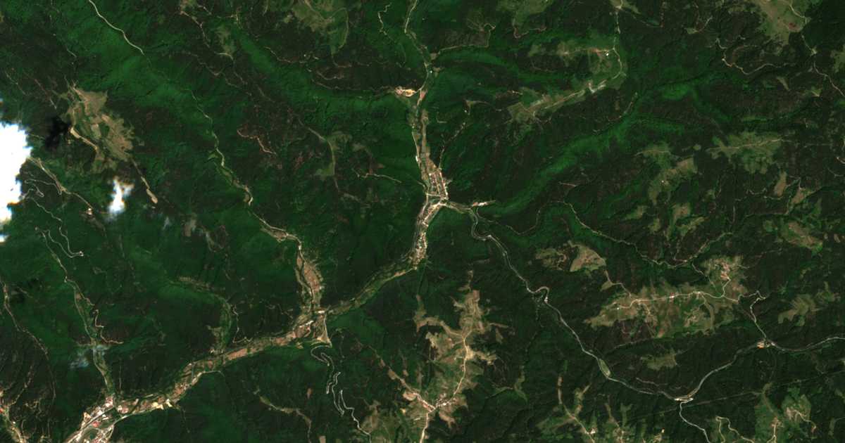 Hartă satelitară: Cerna Mesta