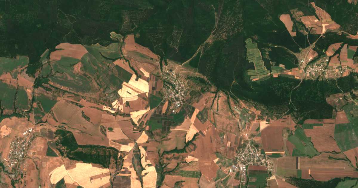 Hartă satelitară: Peștersko