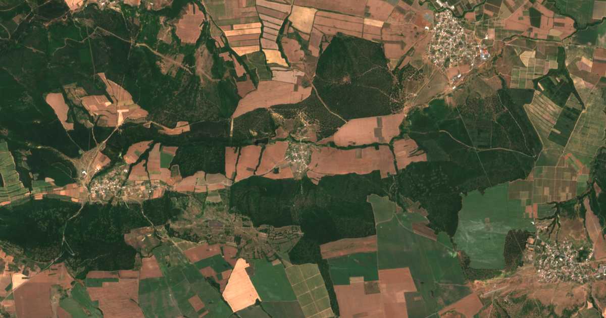Hartă satelitară: Kosoveț