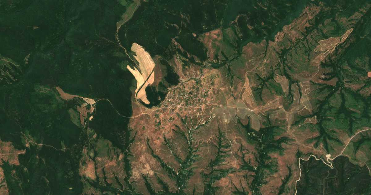 Hartă satelitară: Kozicino