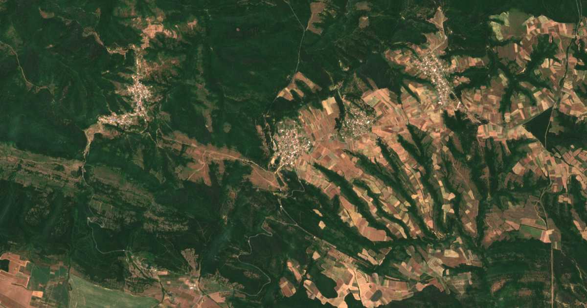 Hartă satelitară: Dobra Poleana