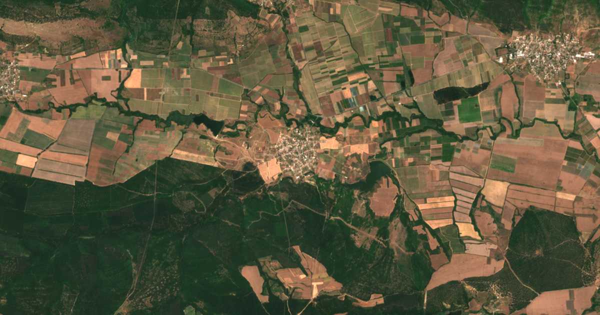 Hartă satelitară: Răjița