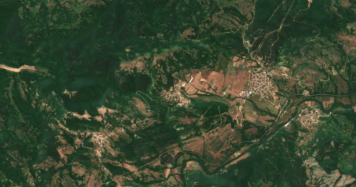 Hartă satelitară: Sokoleț