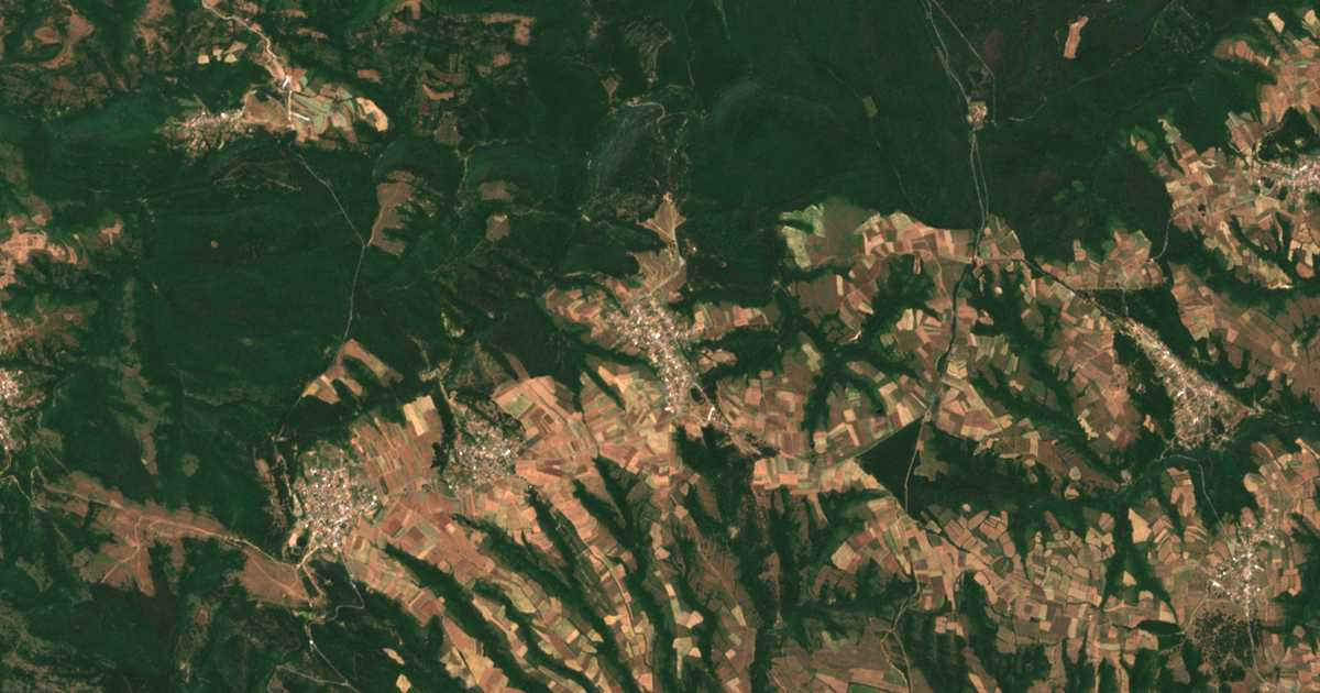Hartă satelitară: Topciisko