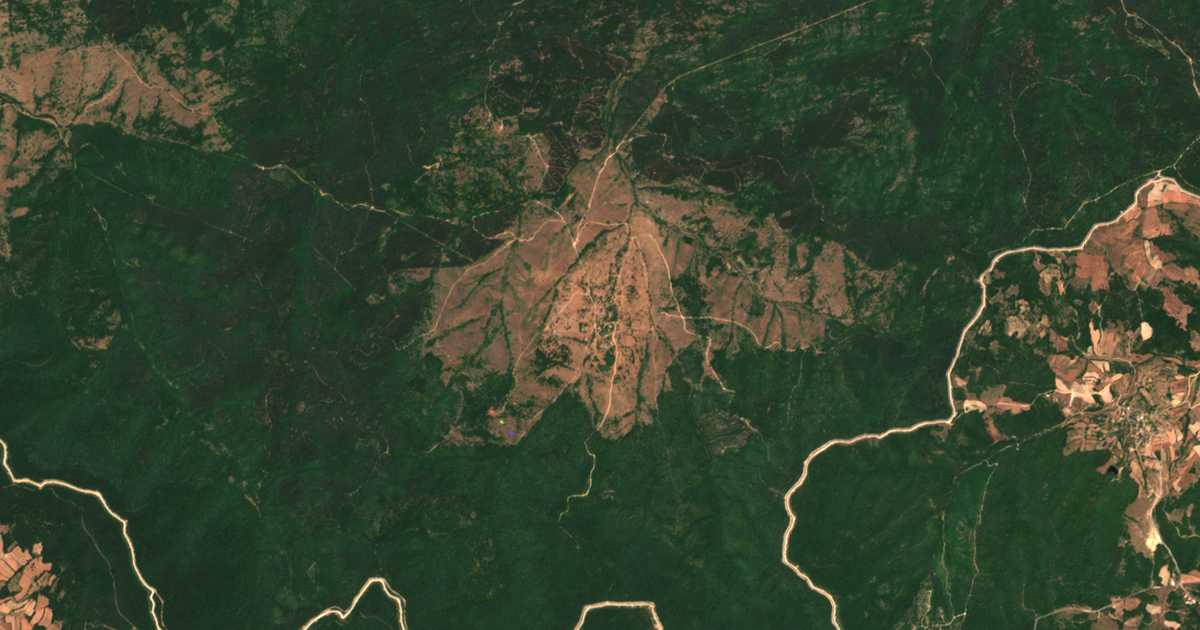 Hartă satelitară: Belevren