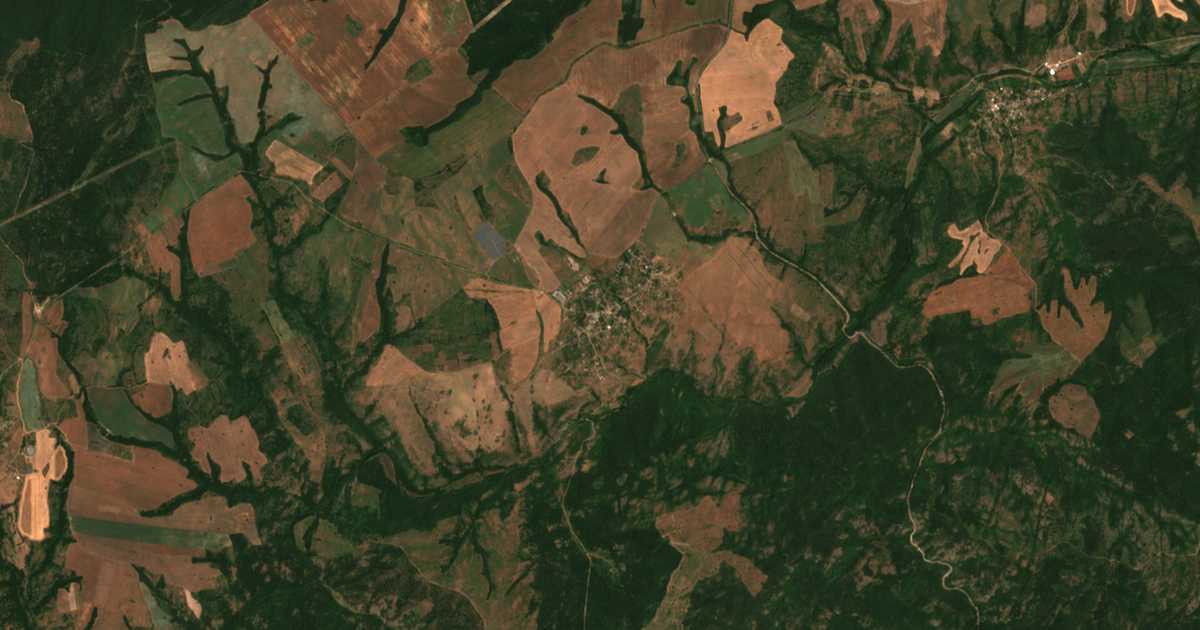 Hartă satelitară: Bistreț