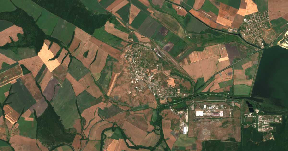 Hartă satelitară: Debelt