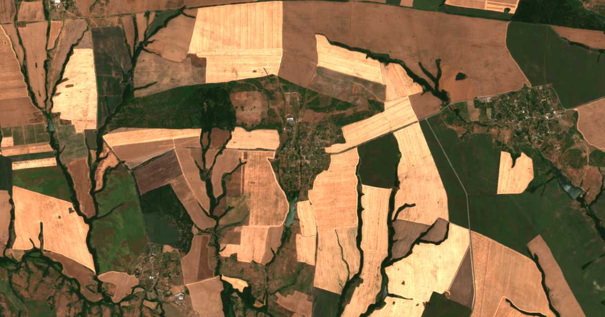 Hartă satelitară: Orlinți