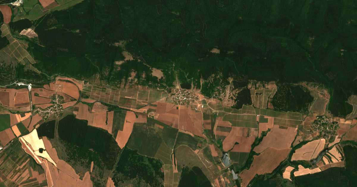 Hartă satelitară: Kosten