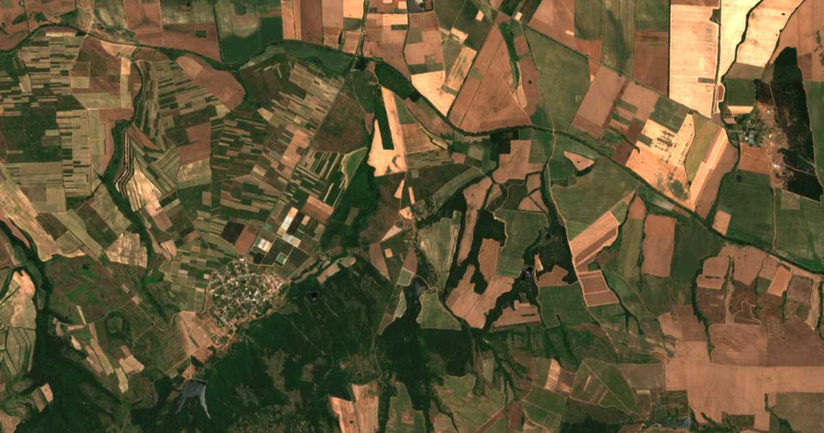 Hartă satelitară: Lozița