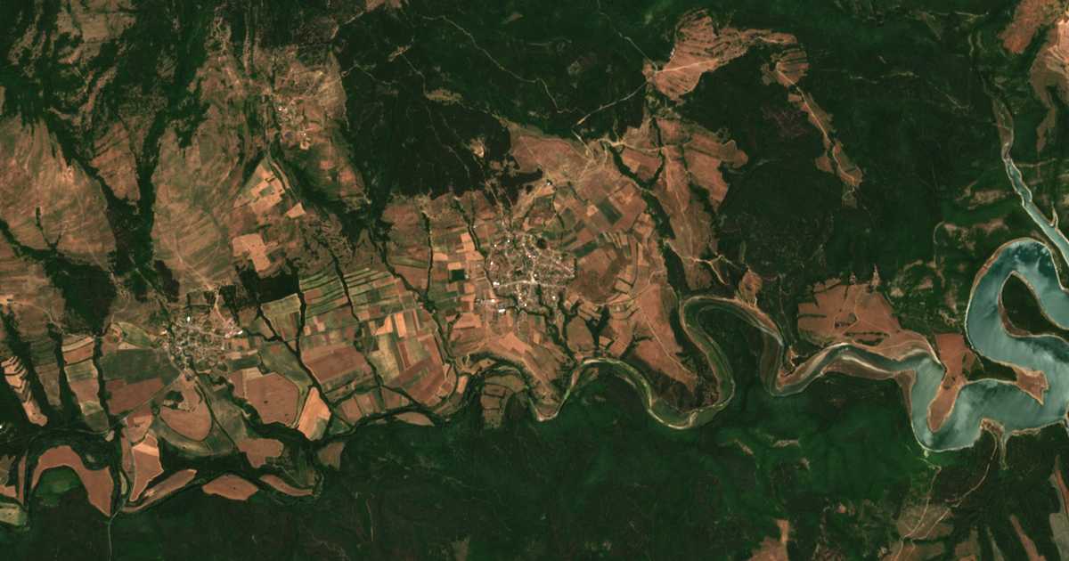 Hartă satelitară: Manolici