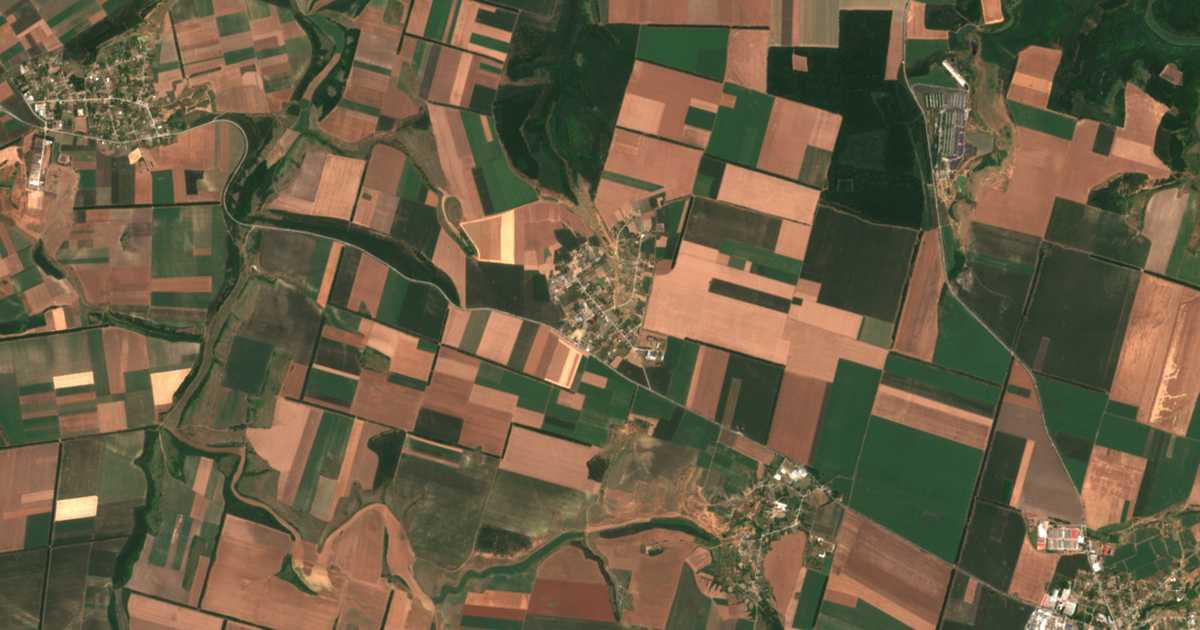 Hartă satelitară: Podslon