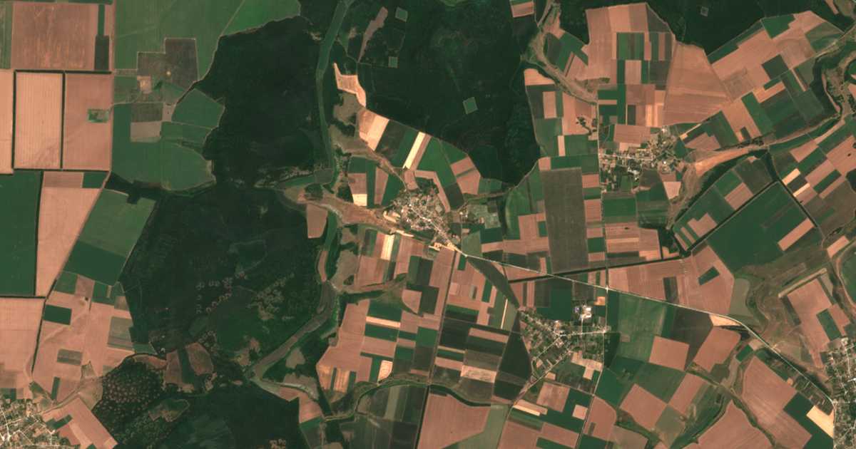 Hartă satelitară: Gradnița
