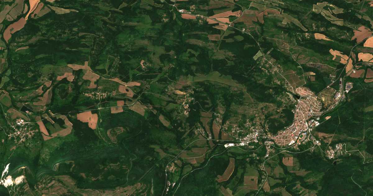 Hartă satelitară: Gheșa