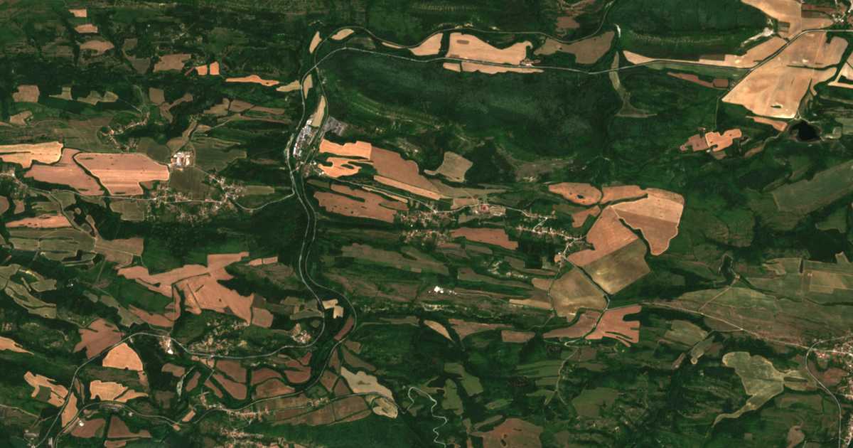 Hartă satelitară: Kosarka