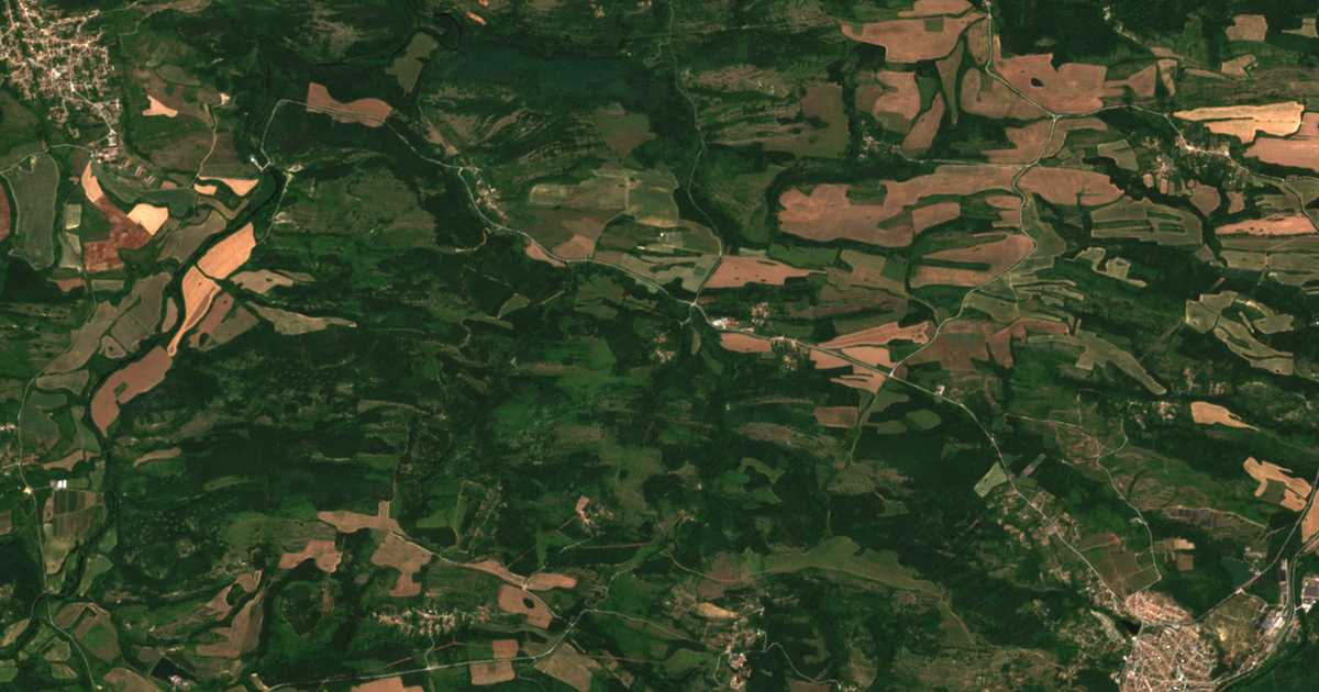 Hartă satelitară: Peina