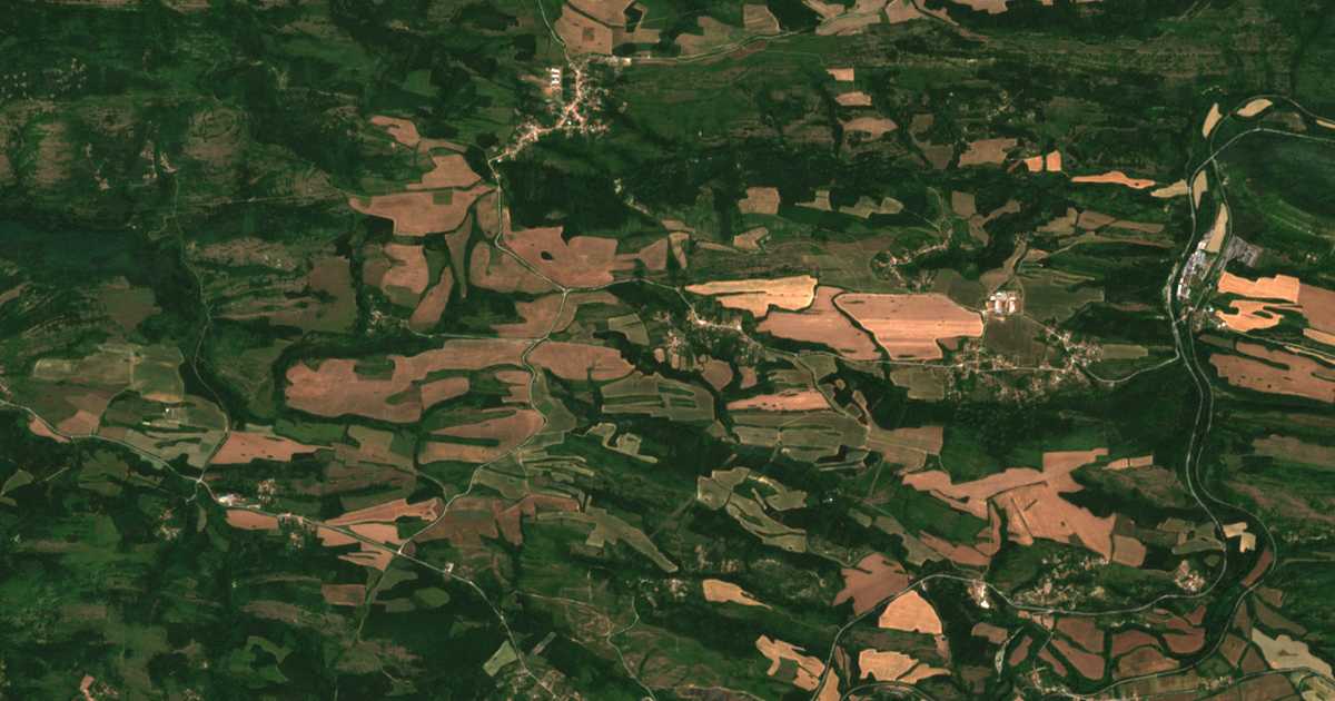 Hartă satelitară: Turkincea