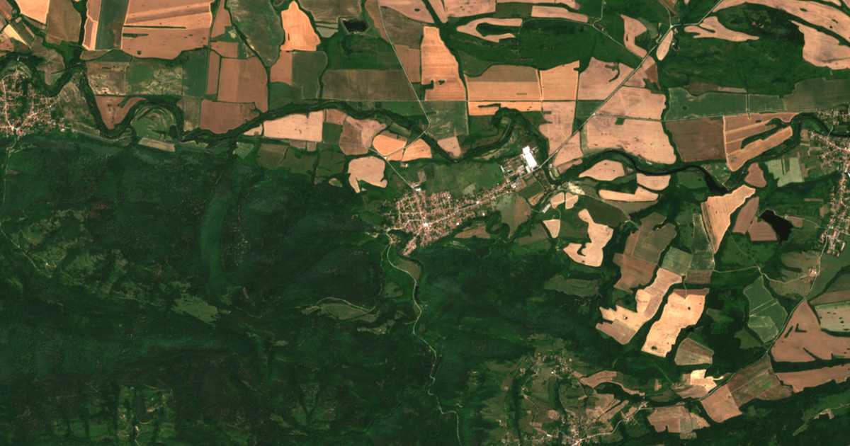 Hartă satelitară: Gradnița