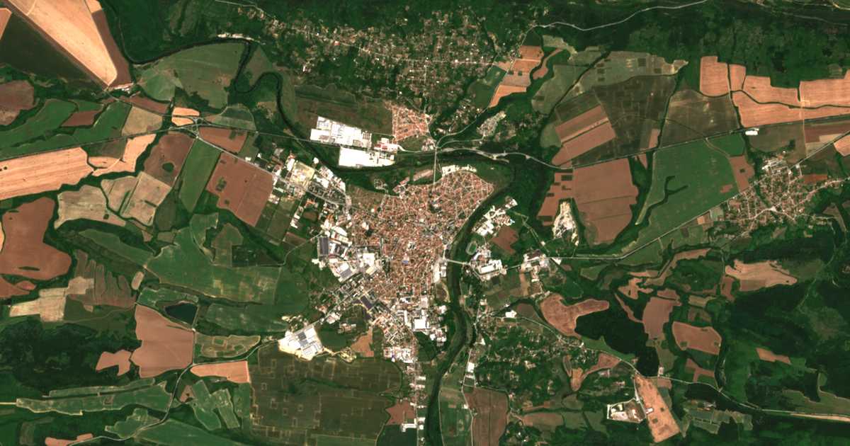 Hartă satelitară: Sevlievo