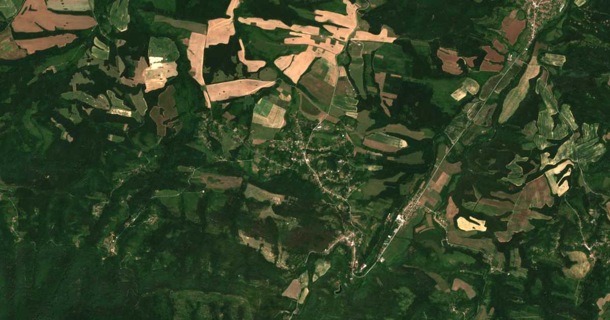 Hartă satelitară: Șumata