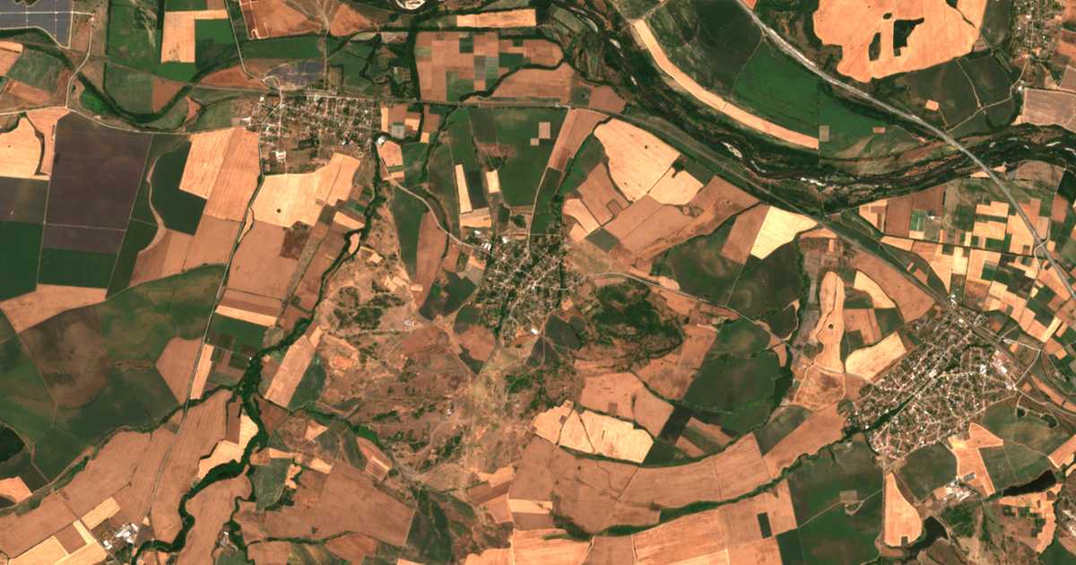 Hartă satelitară: Stalevo