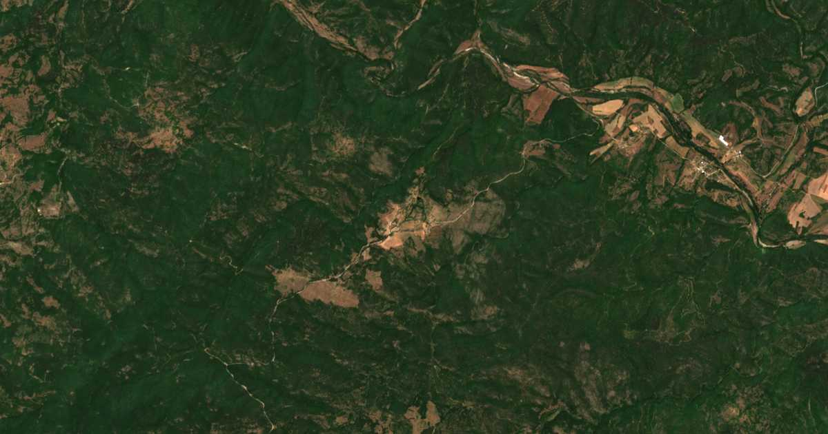Hartă satelitară: Kazak