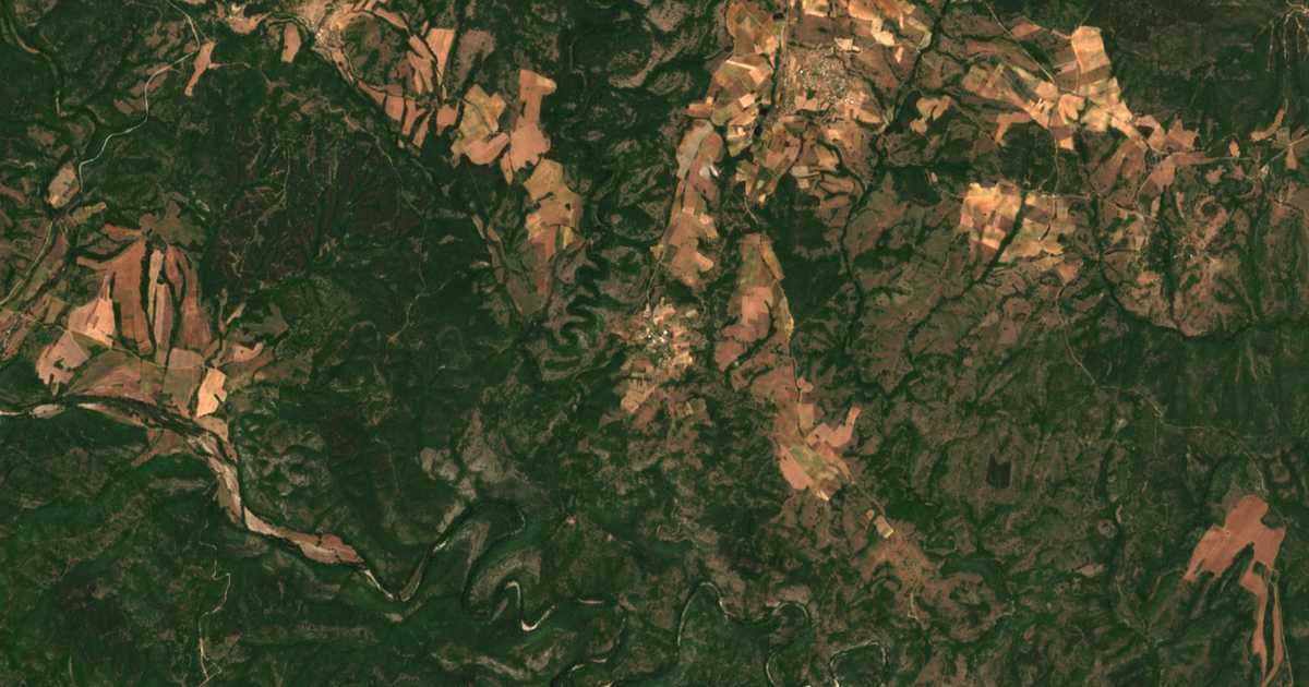 Hartă satelitară: Jelezari