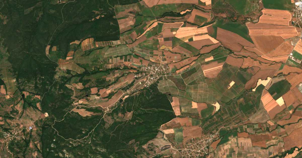 Hartă satelitară: Belița