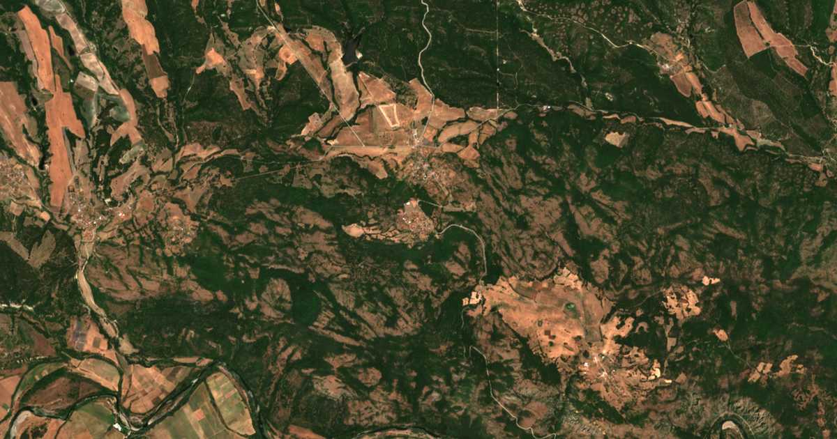 Hartă satelitară: Gorni Glavanak