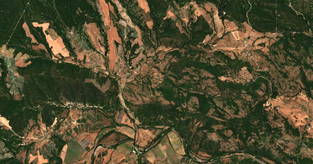 Hartă satelitară: Rumelia