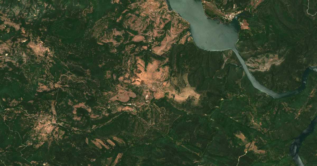Hartă satelitară: Senoklas