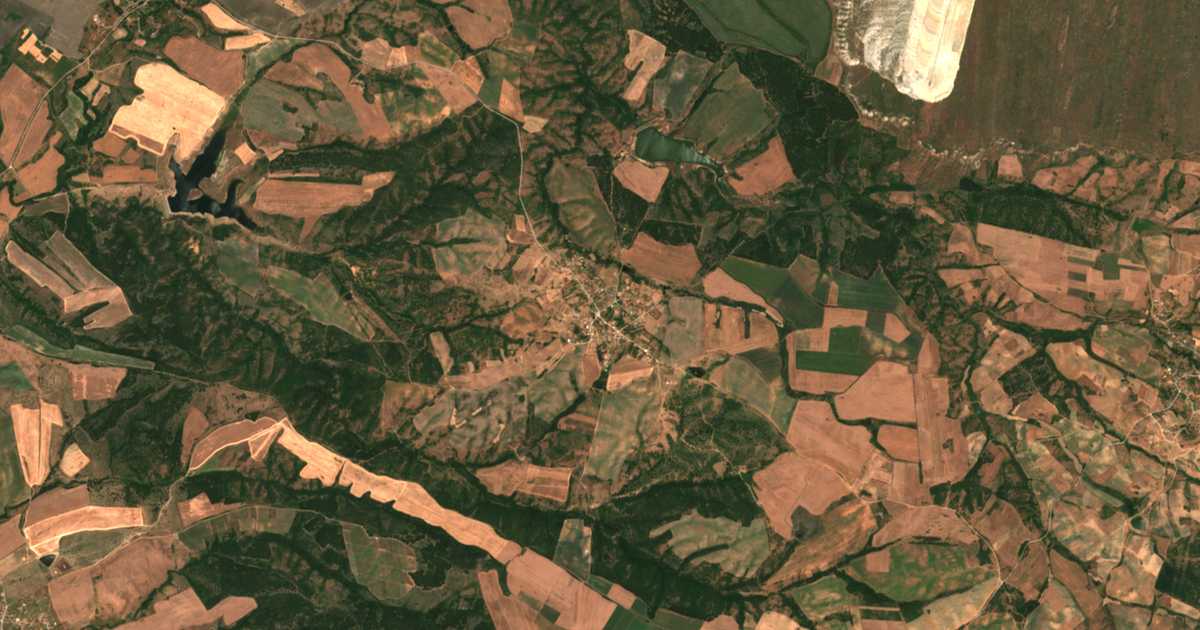 Hartă satelitară: Teanevo