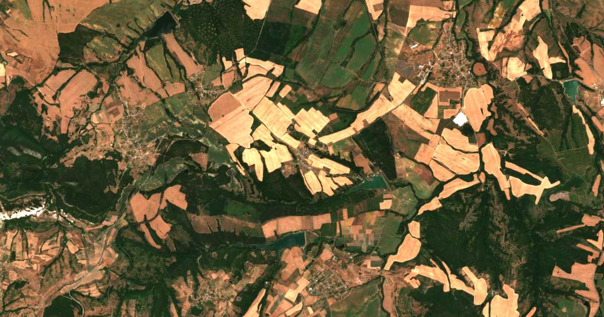 Hartă satelitară: Balkan
