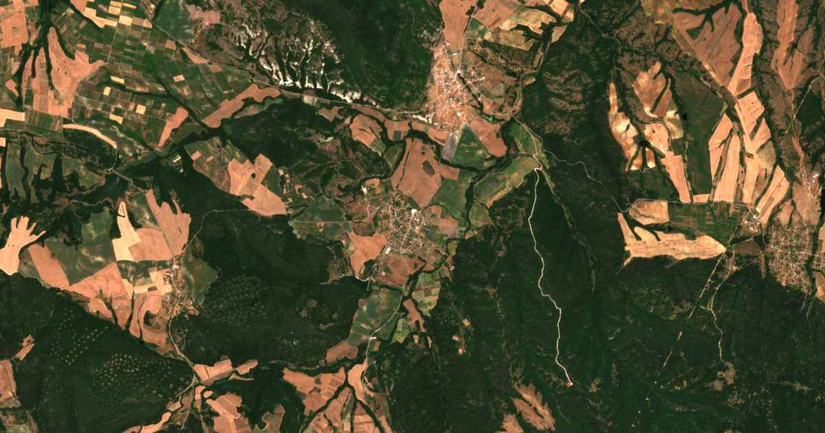 Hartă satelitară: Dolno Botevo