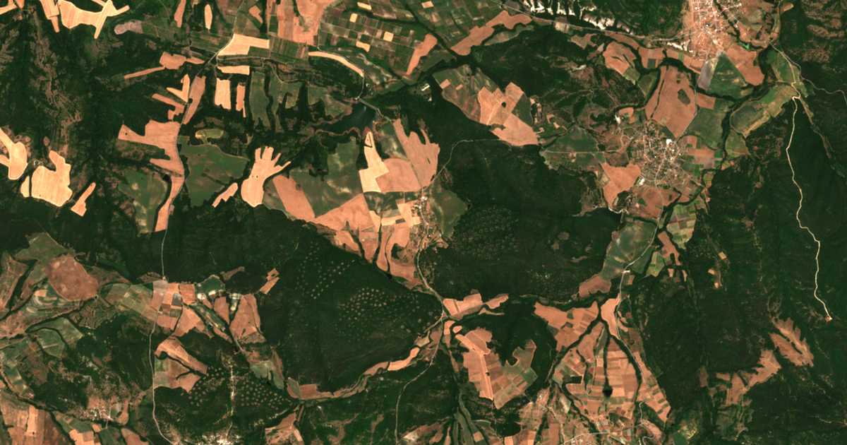 Hartă satelitară: Kladeneț