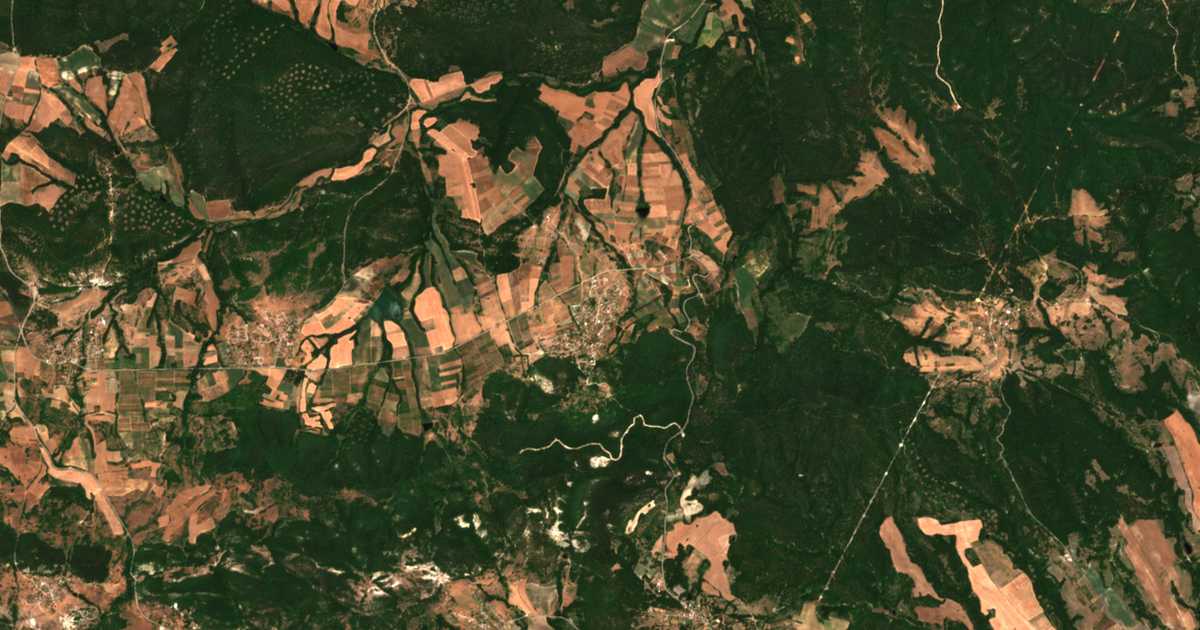 Hartă satelitară: Leaskoveț