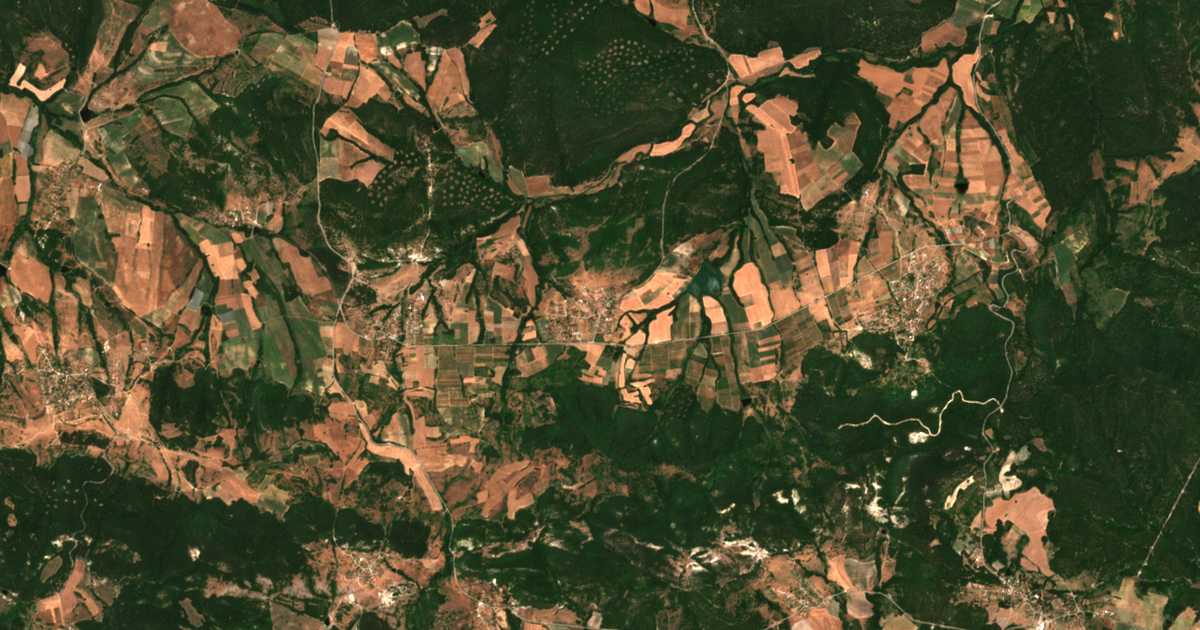 Hartă satelitară: Zimovina