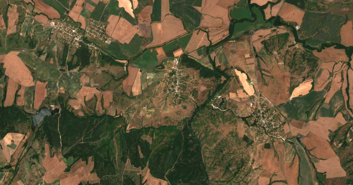 Hartă satelitară: Kneajevo