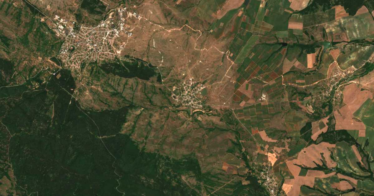 Hartă satelitară: Oreșnik