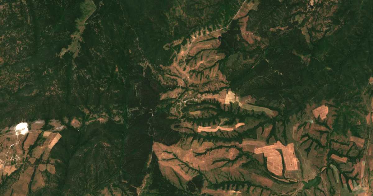 Hartă satelitară: Planinovo